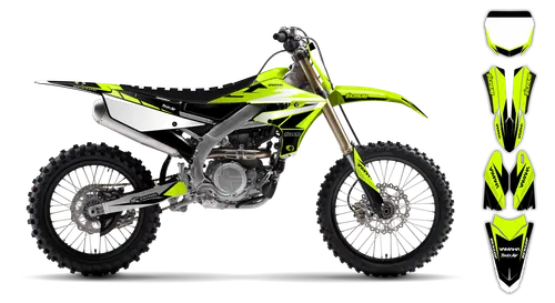 Graphics Kit - Yamaha - WR450F - 2024-20253 - Fluo Sukuba - ST