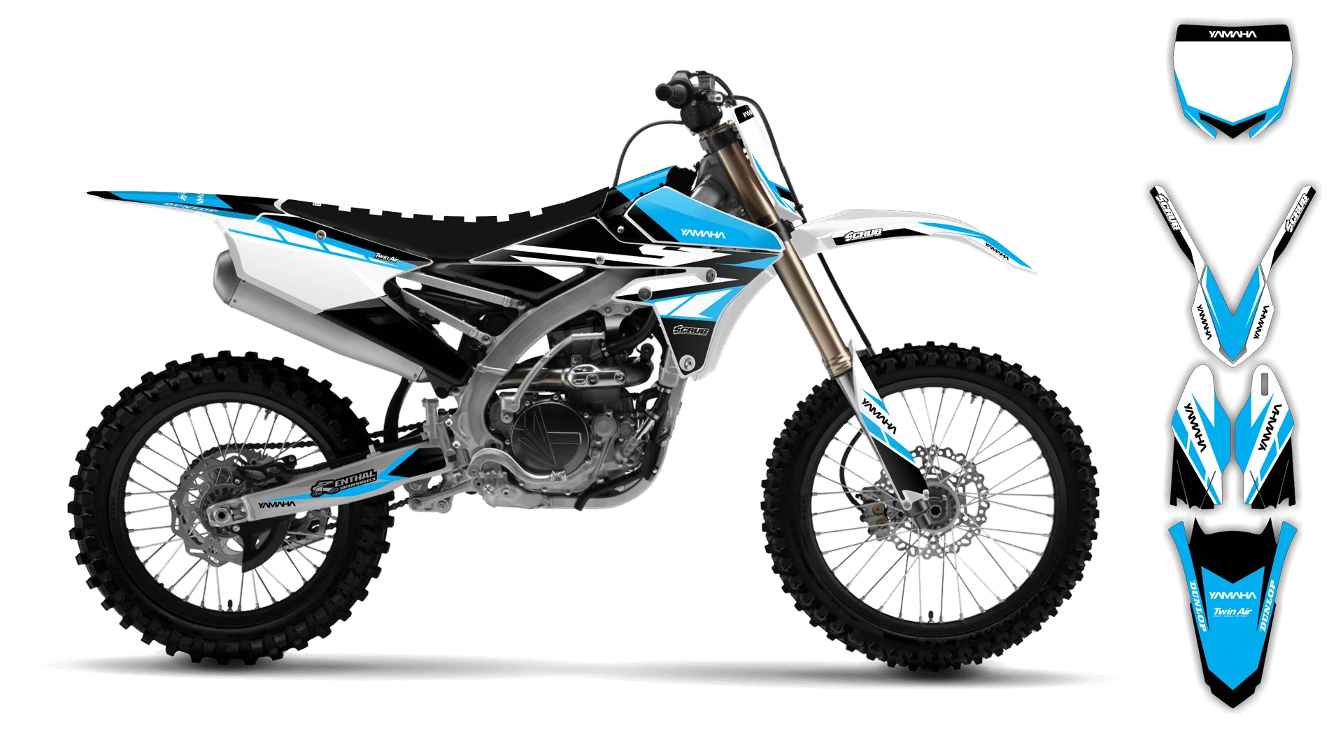 Graphics Kit - Yamaha - YZ450F - 2010-2013 - Sukuba - LE