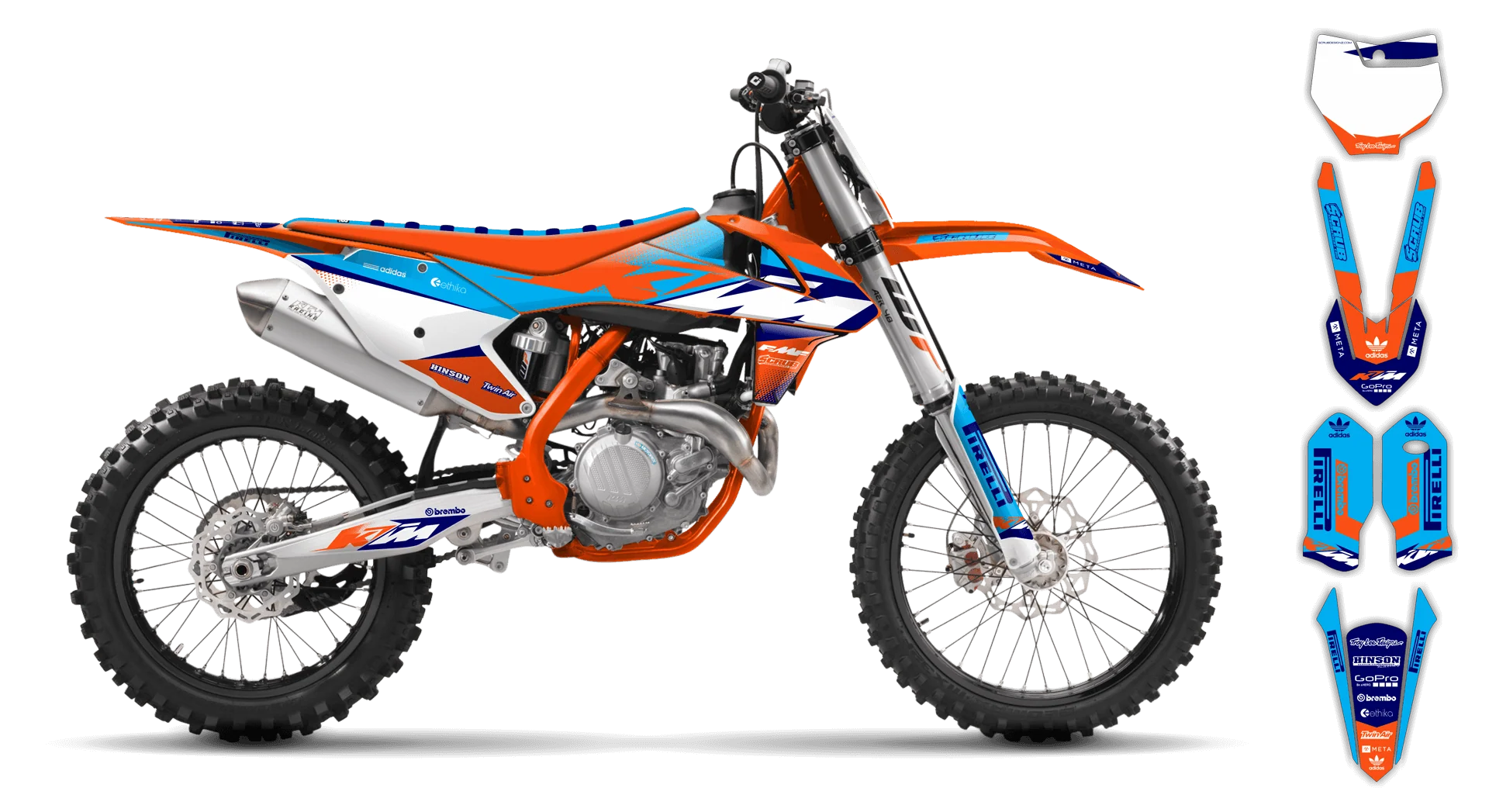 Graphics Kit - KTM - SX 85 - 2018-2024 - K15 - R3