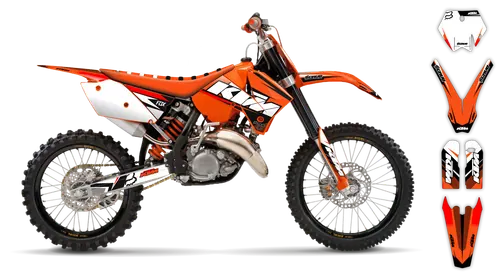 Graphics Kit - KTM - SX SX-F / XC XC-F - 2005-2006 - K14 - ST