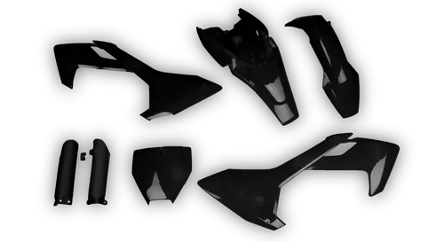 Plastics Kit - Husqvarna 14-> TC 65 - 2016-2023 - Full Kit - Black