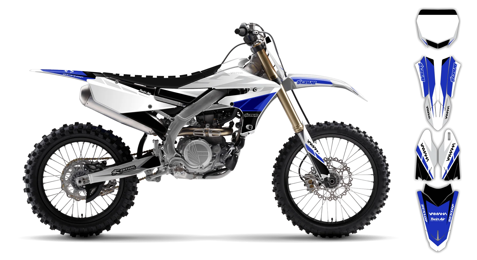 Graphics Kit - Yamaha - YZ450F - 2018-2022 - Sukuba - R3