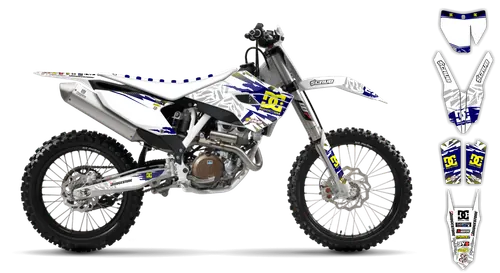 Graphics Kit - Husqvarna 14-> FS Series - 2014-2015 - Kicker - ST
