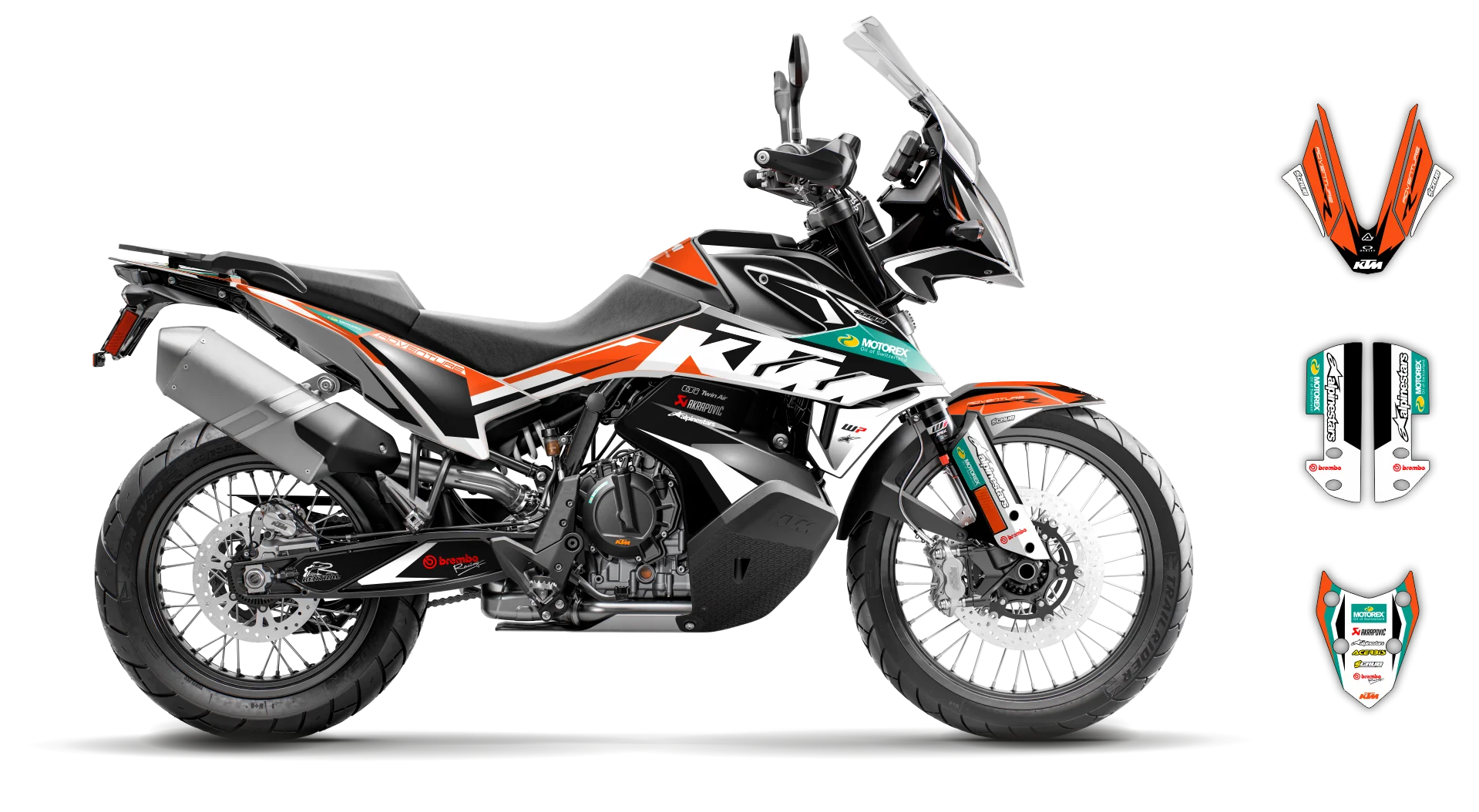 Graphics Kit - KTM - 790 R ADVENTURE - 2019-2022 - K-SE1094 - R2