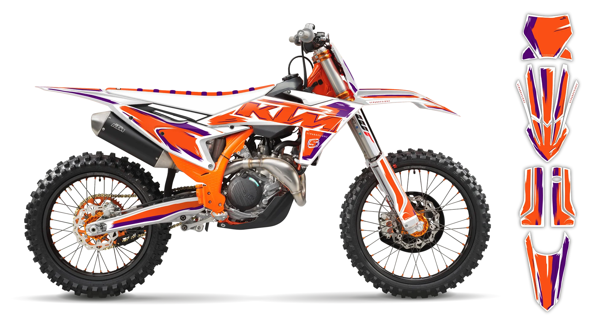 Graphics Kit - KTM - SX 65 - 2001-2008 - Artlex - R6