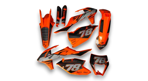 GFP - KTM - EXC EXC-F / XC-W XCF-W - 2017-2019 - Orange-K15-R2