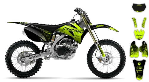 Graphics Kit - Yamaha - WR450F - 2007-2011 - Fluo Hecton - ST