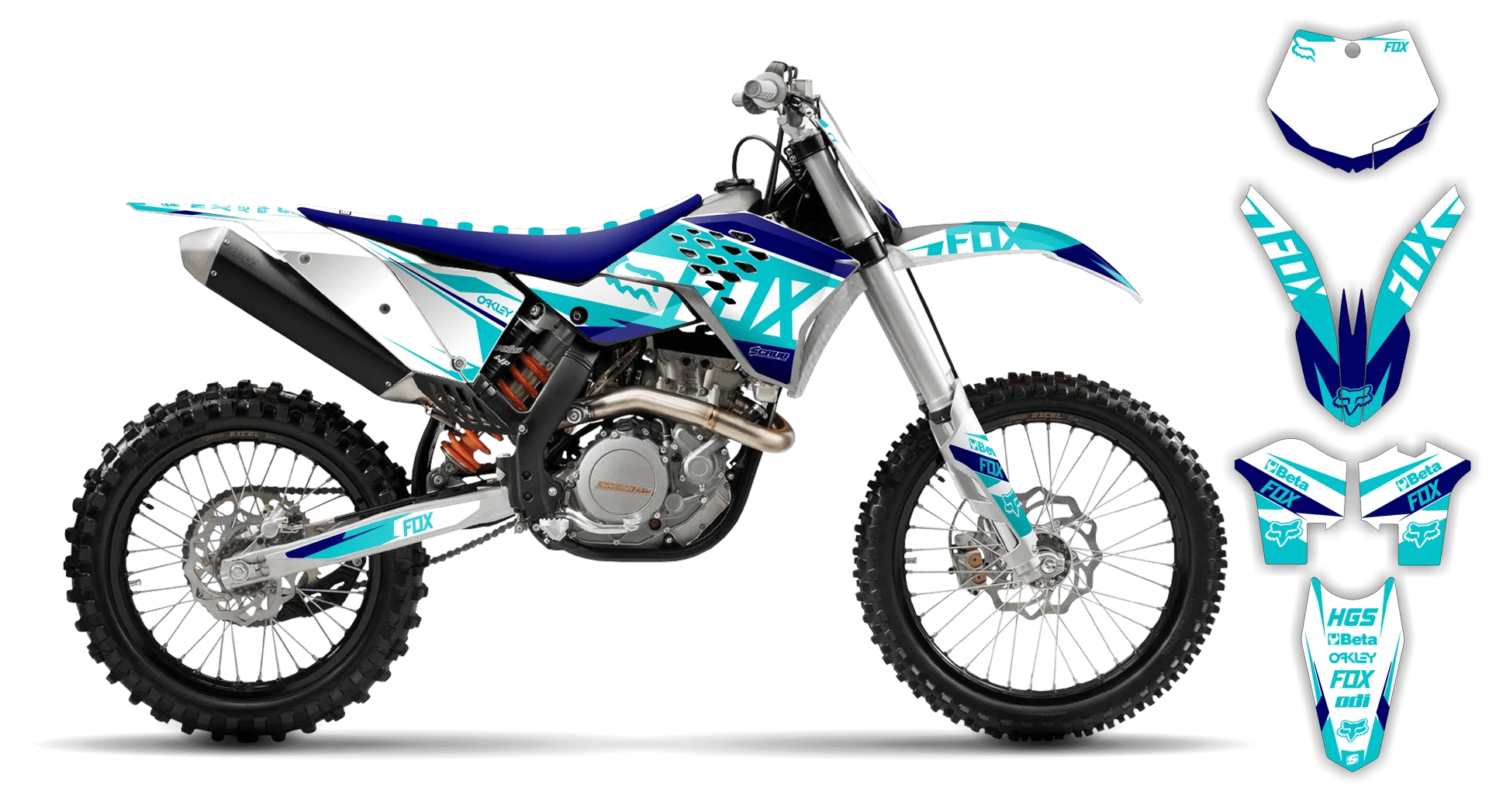 Graphics Kit - KTM - SX 65 - 2009-2015 - SE1038 - R1