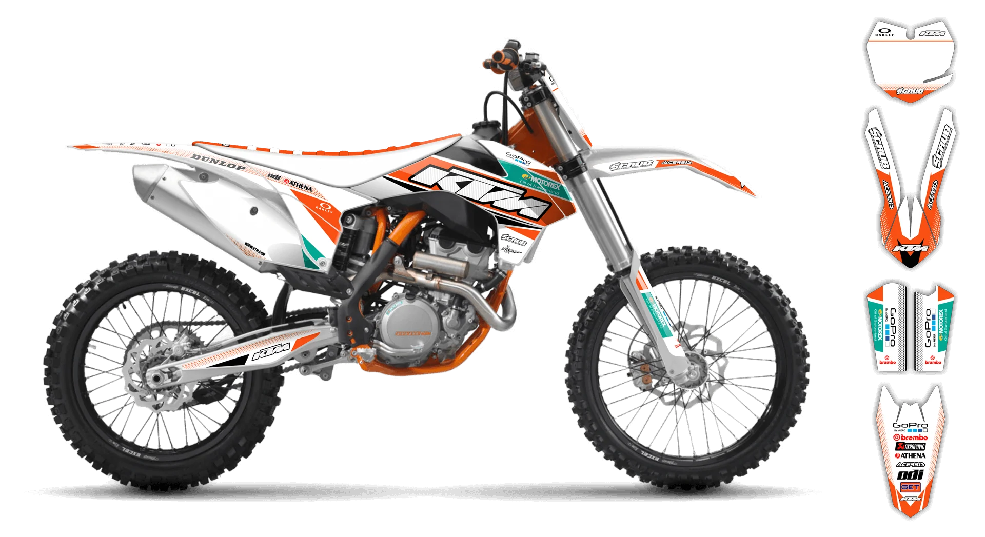 Graphics Kit - KTM - SX 85 - 2006-2012 - K11 - R2