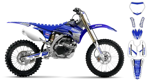 Graphics Kit - Yamaha - YZ426F - 2000-2002 - Factory Replica 1 - ST