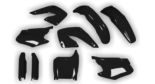 Plastics Kit - Honda - CR 250R - 2000-2001 - Full Kit - Black