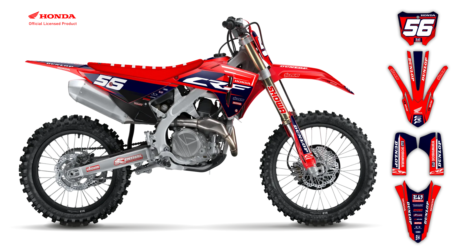 Graphics Kit - Honda - CR 125R - 2000-2001 - SE1138 - R4