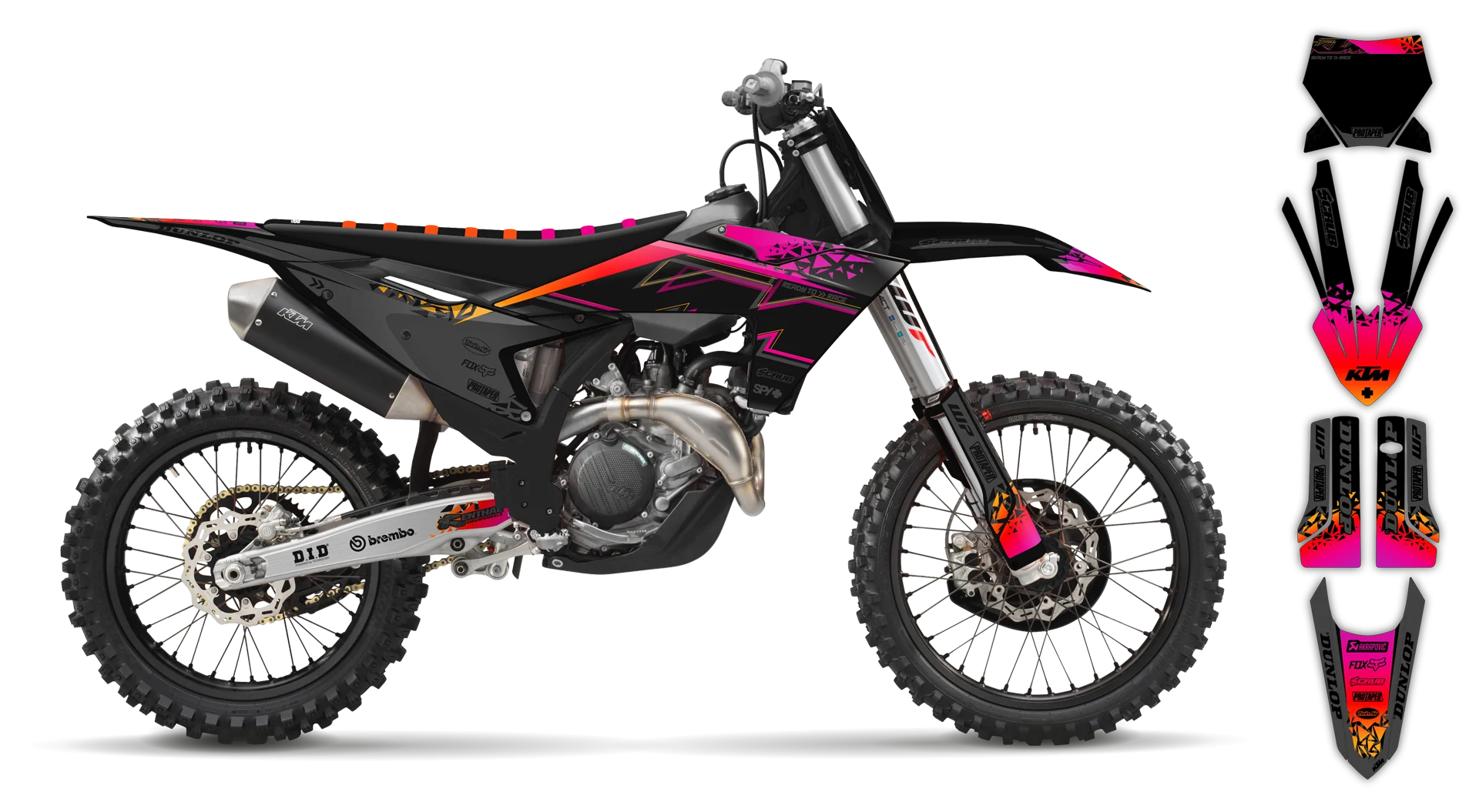 Graphics Kit - KTM - SX 50 - 2024-2025 - K6 - R1
