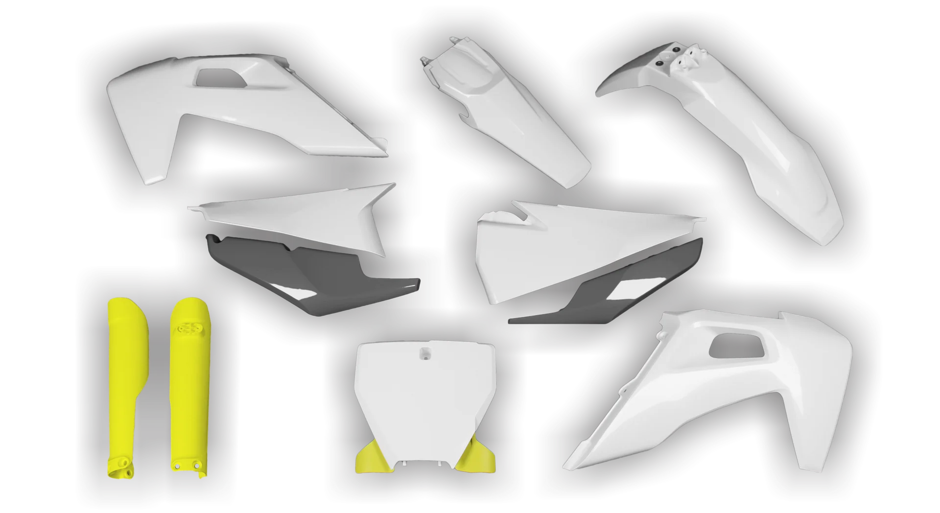 Plastics Kit - Husqvarna 14-> TC-FC-FX Series - 2019-2022 - Full Kit - OEM 2