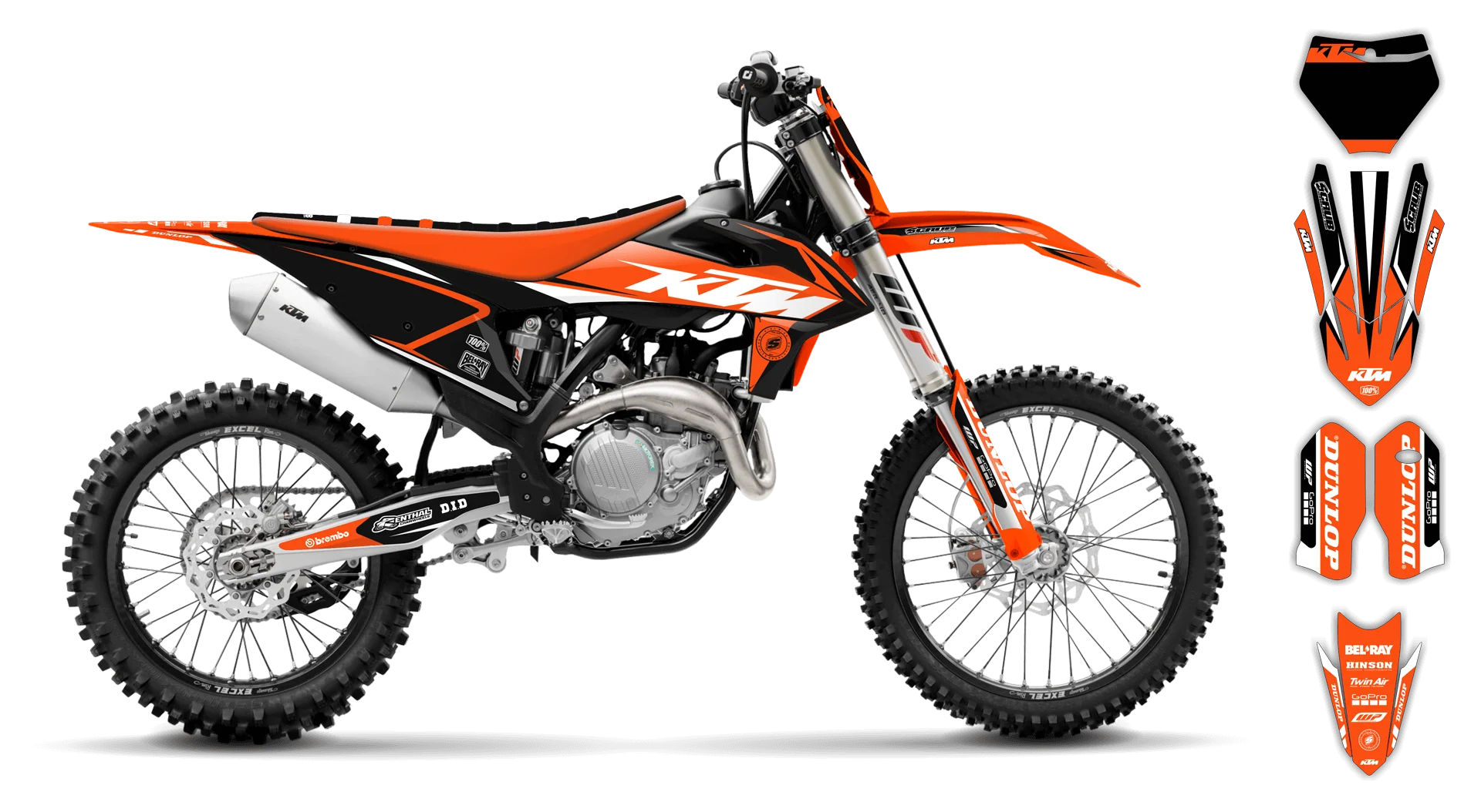 Graphics Kit - KTM - SX 50 - 2009-2015 - K17 - LE