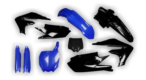 Plastics Kit - Yamaha - YZ450F - 2018-2022 - Full Kit - Blue Black