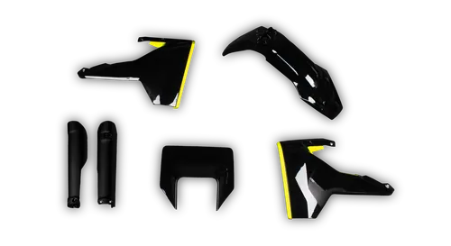 Plastics Kit - Husqvarna 14-> EN 701 - 2016-2024 - Full Kit - Black front set
