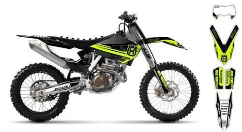 Graphics Kit - Husqvarna 14-> TE-FE Series - 2016 - Fluo H5 - ST