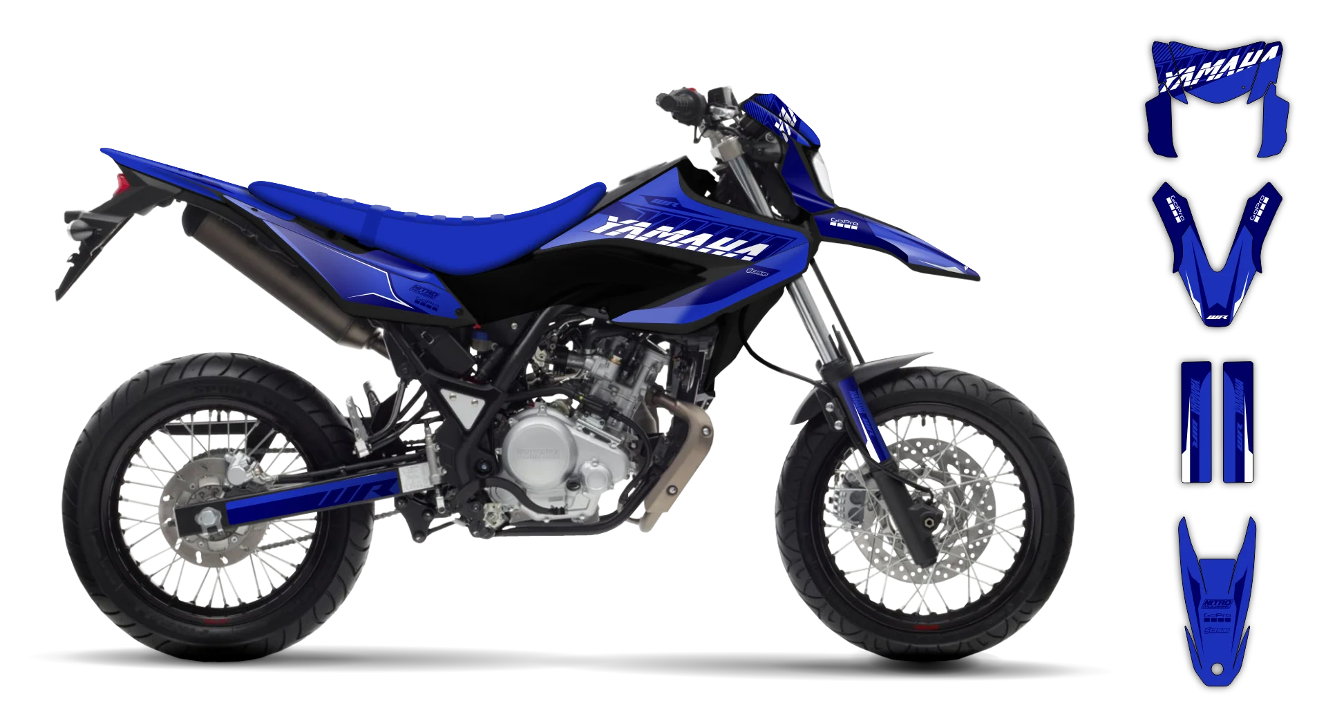 Graphics Kit - Yamaha - WR 125R - 2009-2022 - SE1110 - R1