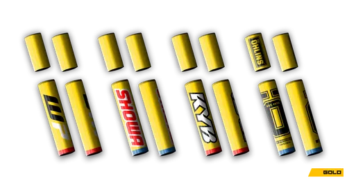 4 PCS Forks Set - Gold