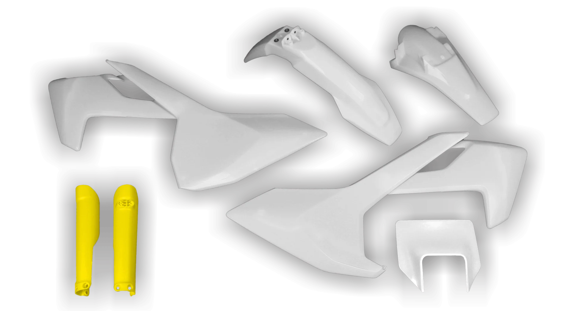 Plastics Kit - Husqvarna 14-> TE-FE Series - 2017-2019 - Full Kit - OEM 3