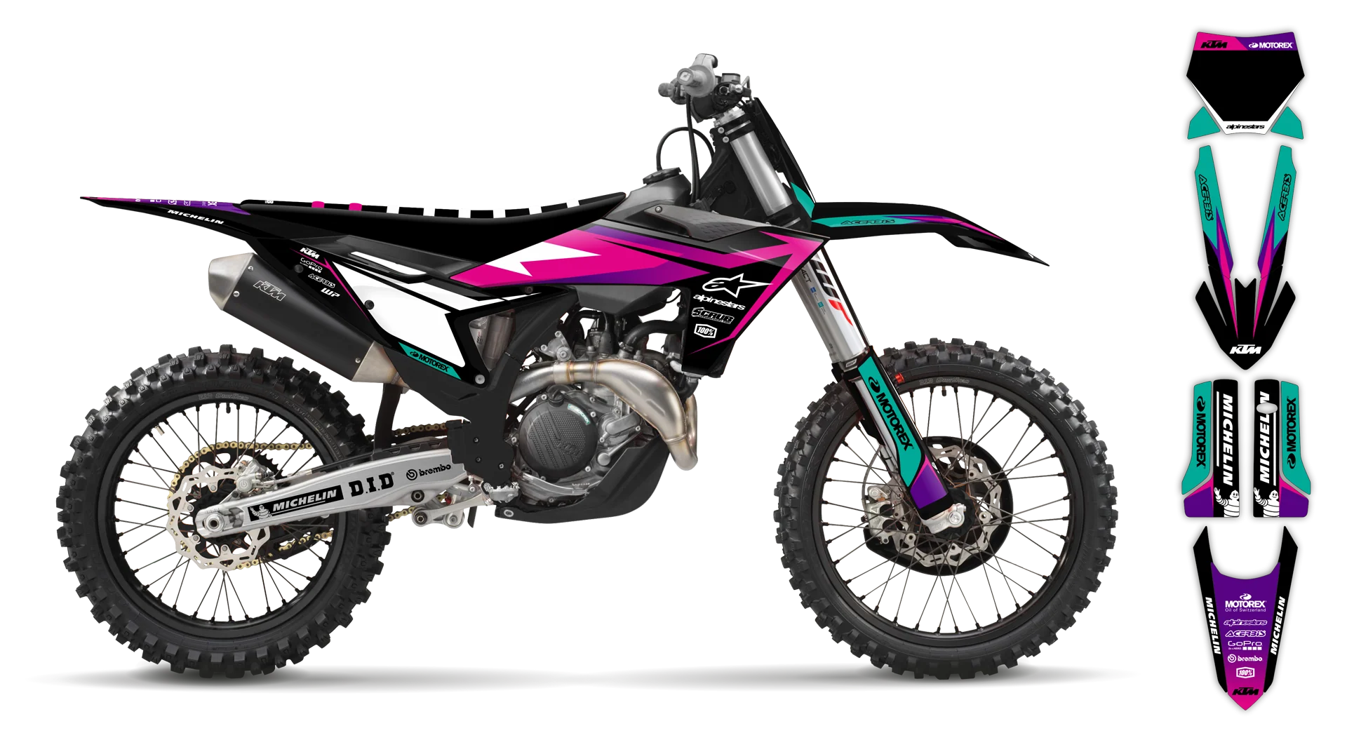 Graphics Kit - KTM - SX 65 - 2024-2025 - K-SE1098 - R3