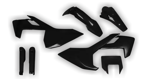 Plastics Kit - Husqvarna 14-> TX Series - TX 125 2017-2019 - Full Kit - Black