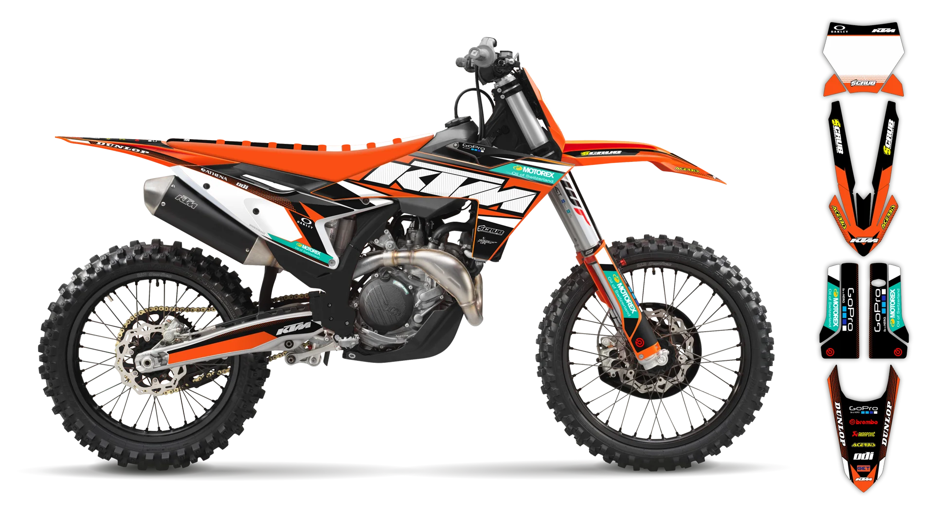 Graphics Kit - KTM - SX 50 - 2024-2025 - K11 - ST