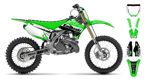 Graphics Kit - Kawasaki - KX 250 - 2004-2008 - Zuniper - ST