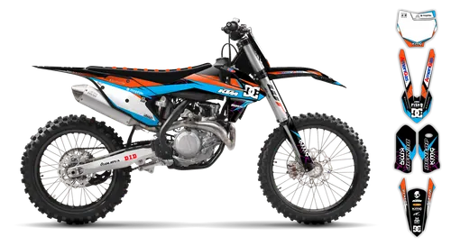 Graphics Kit - KTM - SX 50 - 2016-2023 - Pipeline - ST
