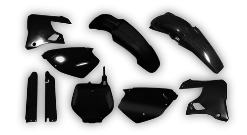Plastics Kit - Yamaha - YZ 125 - 1996-1999 - Full Kit - Black