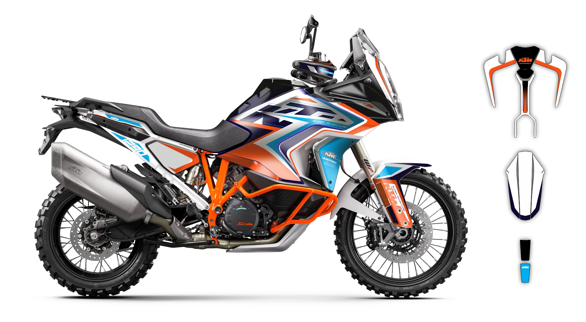 Graphics Kit - KTM - 1290 SUPER ADVENTURE S - 2021-2023 - K-SE1108 - LE