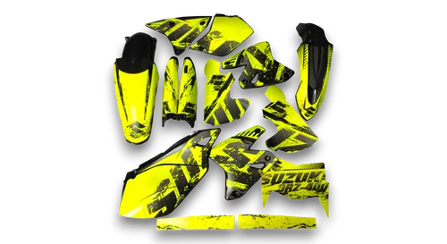 GFP - Suzuki - DRZ 400 SM - 1999-2024 - Black-Fluo-SE1079-R3