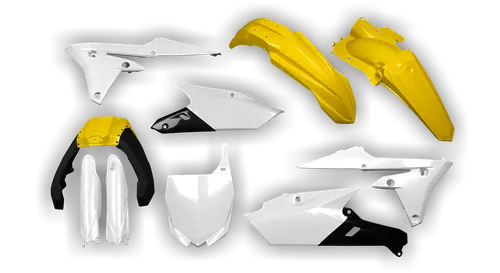 Plastics Kit - Yamaha - YZ450FX - 2015-2018 - Full Kit - Aniversary Yellow