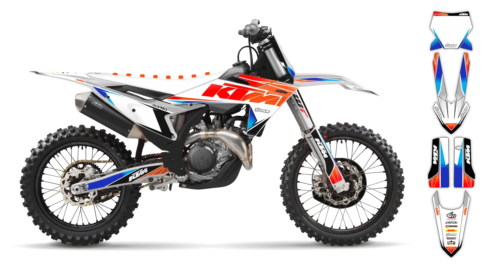 Graphics Kit - KTM - SX 50 - 2024-2025 - K12 - LE