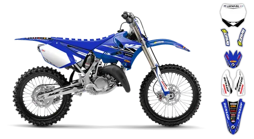 Graphics Kit - Yamaha - YZ 125 - 1993-1995 - Factory Replica 3 - ST