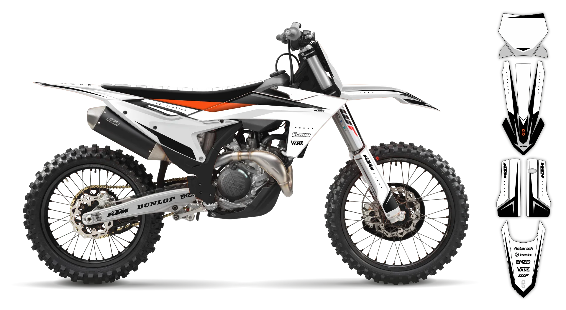 Graphics Kit - KTM - SX 50 - 2024-2025 - K-SE1099 - R1