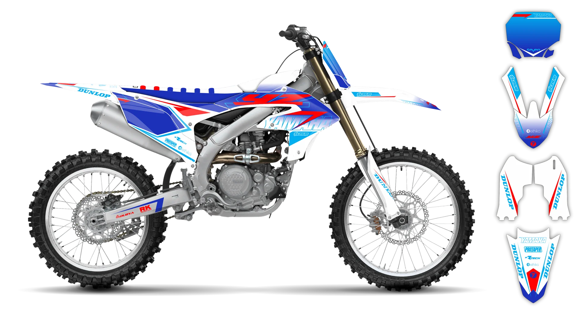 Graphics Kit - Yamaha - YZ450F - 2023-2025 - SE1086 - R2