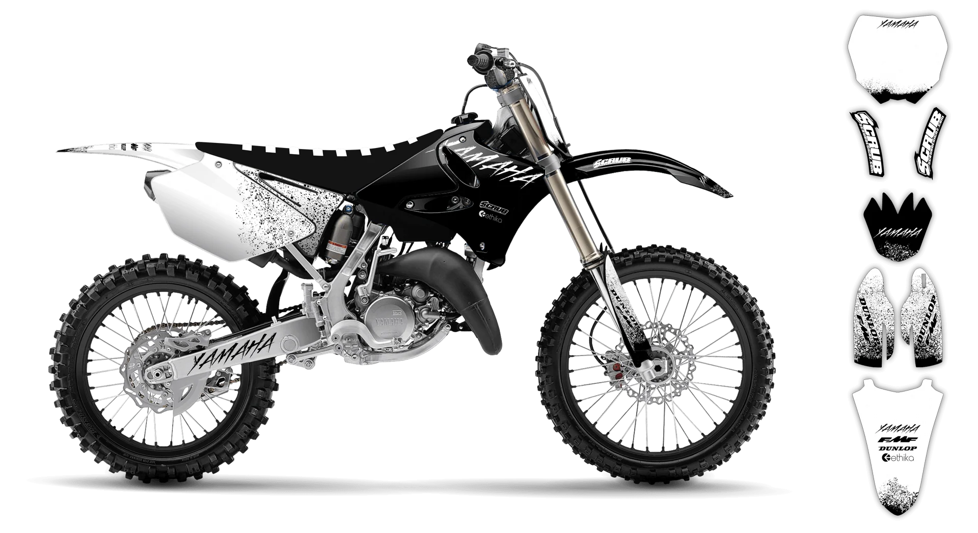 Graphics Kit - Yamaha - YZ 125 - 1993-1995 - Hecton - LE