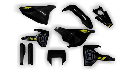 Plastics Kit - Husqvarna 14-> EN 701 - 2016-2024 - Full Kit - Black Trim Kit
