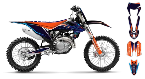 Graphics Kit - KTM - EXC EXC-F / XC-W XCF-W - 2020-2023 - K5 - ST