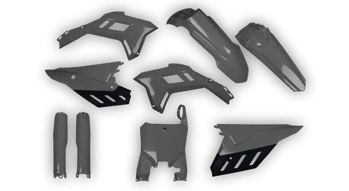 Plastics Kit - Honda - CRF 250R - 2022-2024 - Full Kit - Grey RVLTN