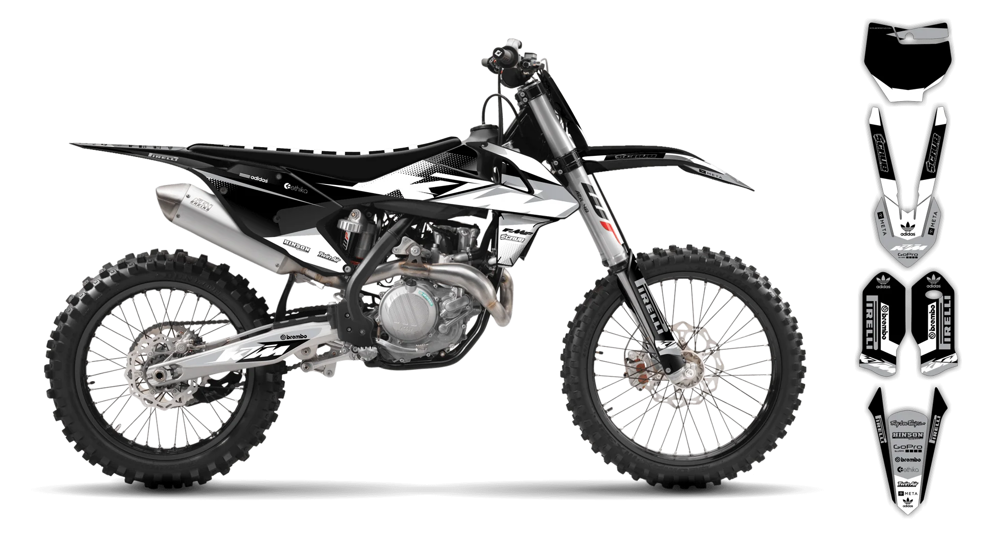 Graphics Kit - KTM - SX 85 - 2018-2024 - K15 - R4