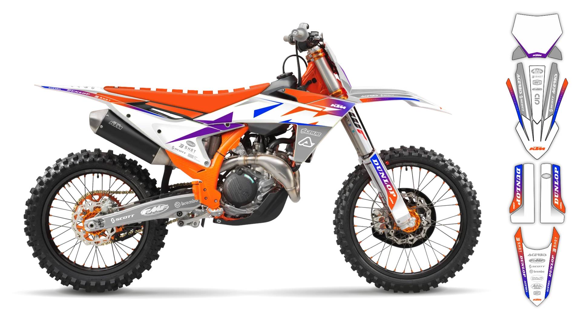 Graphics Kit - KTM - SX 50 - 2024-2025 - K19 - ST