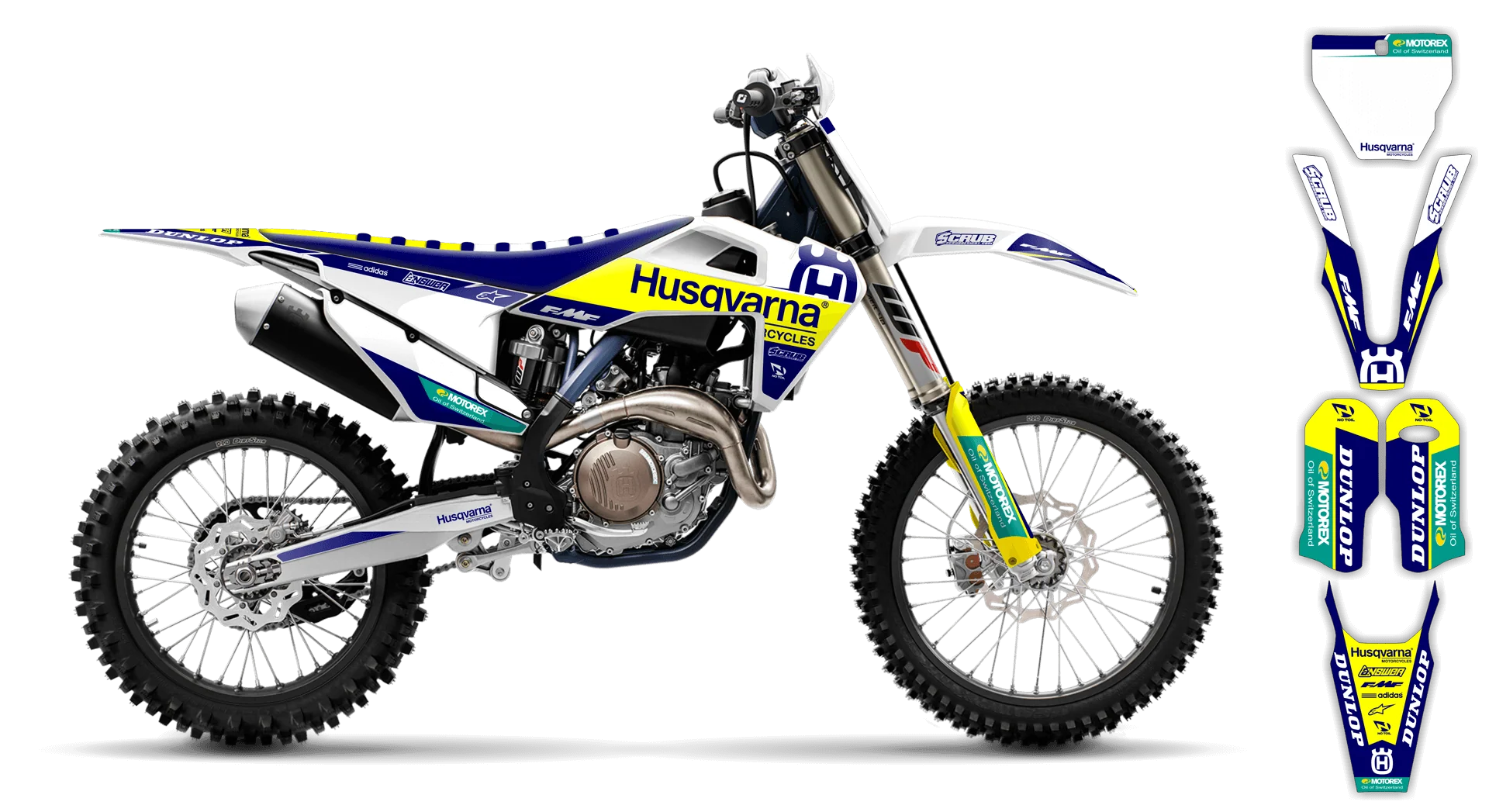 Graphics Kit - Husqvarna 14-> TC-FC-FX Series - 2019-2022 - H9 - ST