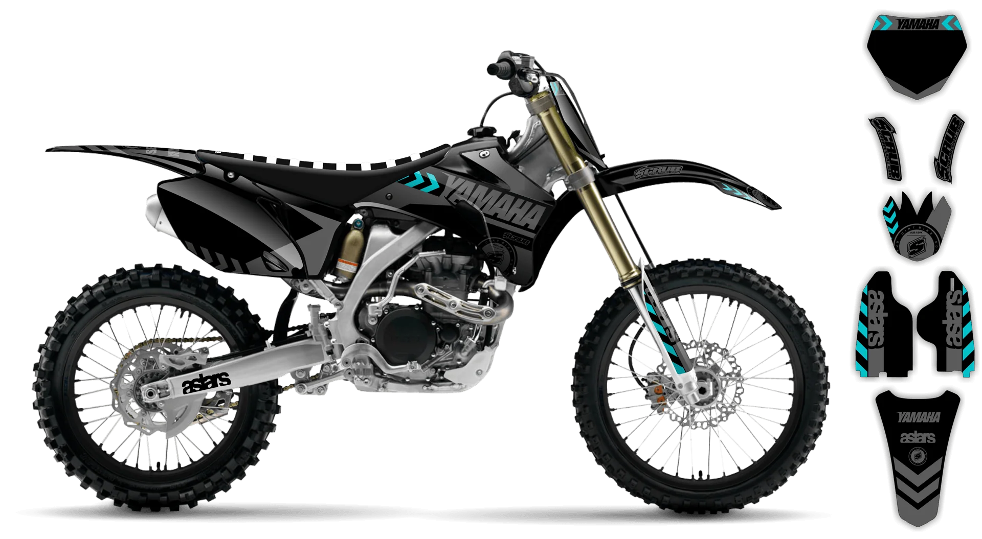 Graphics Kit - Yamaha - YZ426F - 2000-2002 - Bruxa - LE