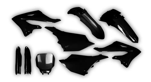 Plastics Kit - Yamaha - YZ 125 - 2022-2025 - Full Kit - Black Restyle