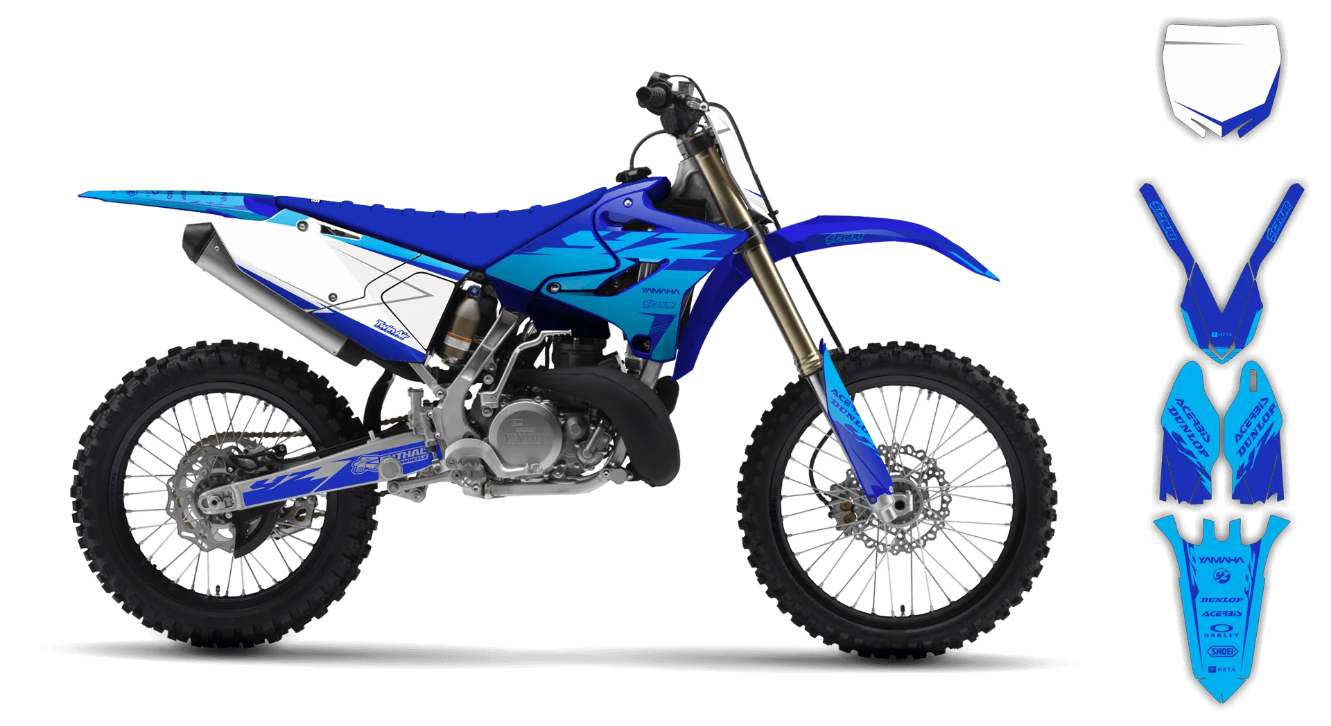 Graphics Kit - Yamaha - YZ 250 - 2021 - Nyxet - LE
