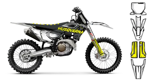 Graphics Kit - Husqvarna 14-> TC-FC-FX Series - 2023-2024 - Artlex - ST