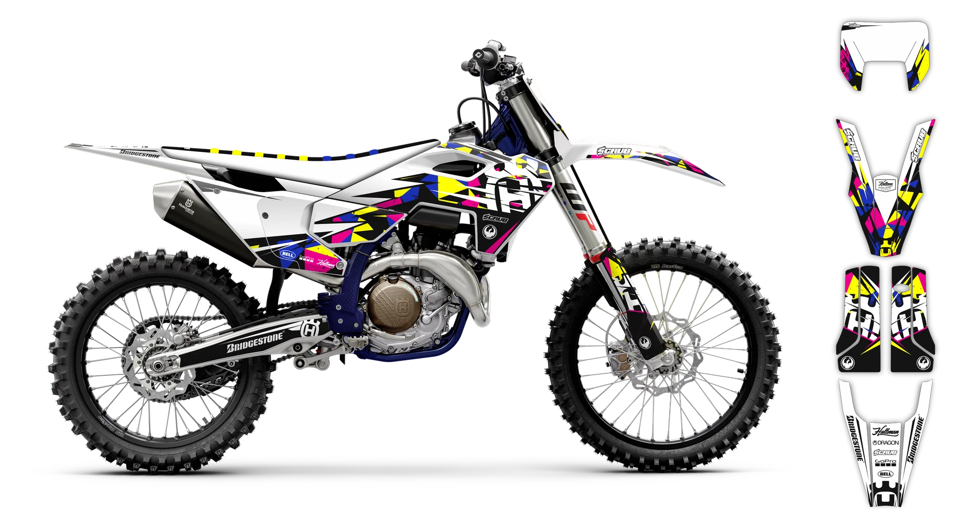 Graphics Kit - Husqvarna 14-> TE-FE Series - 2025 - H-SE1101 - R1